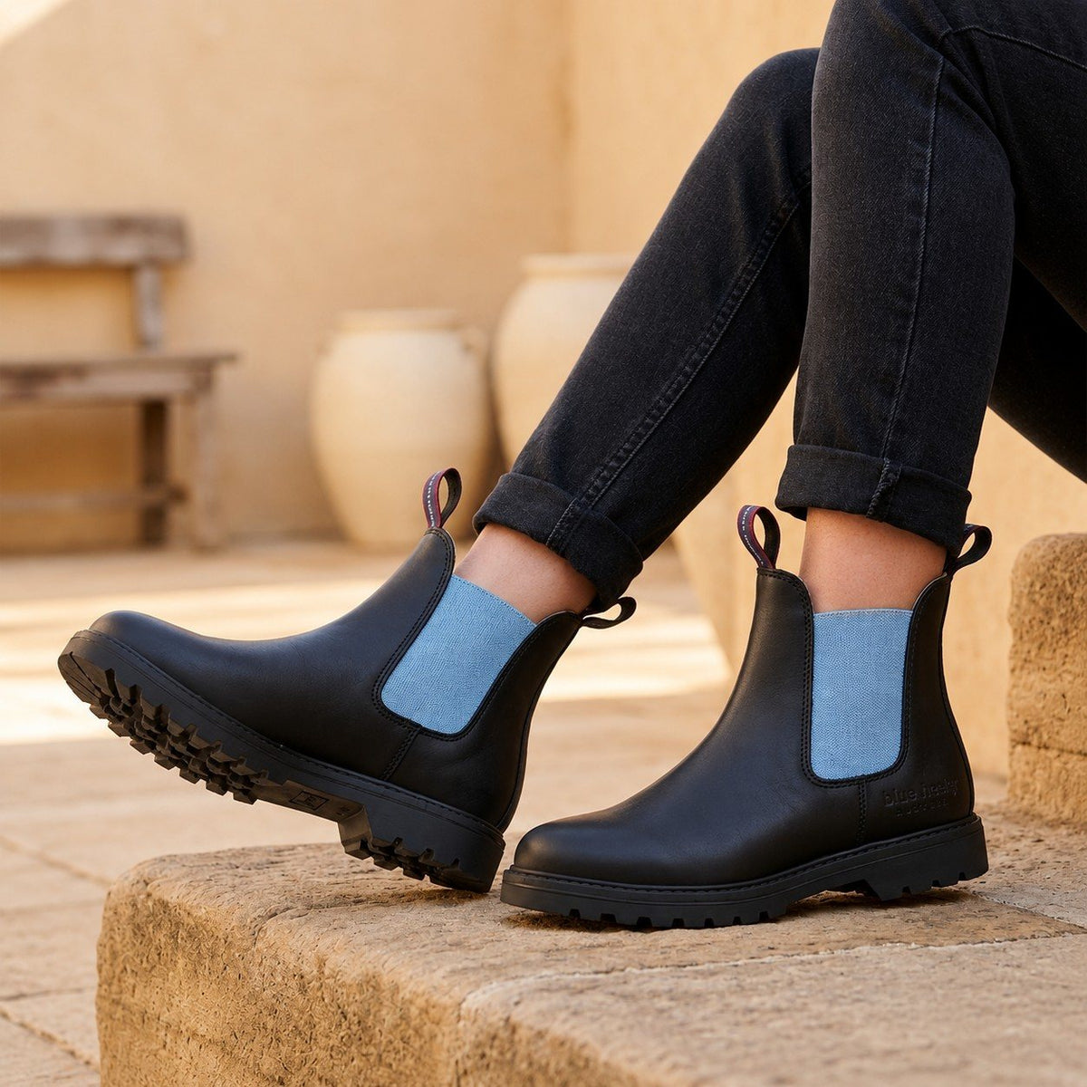 JACKAROO black | sky blue