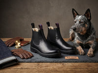 BRISBANE black sheepskin