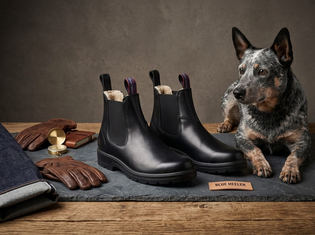 BRISBANE black sheepskin