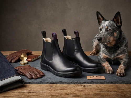 BRISBANE black sheepskin