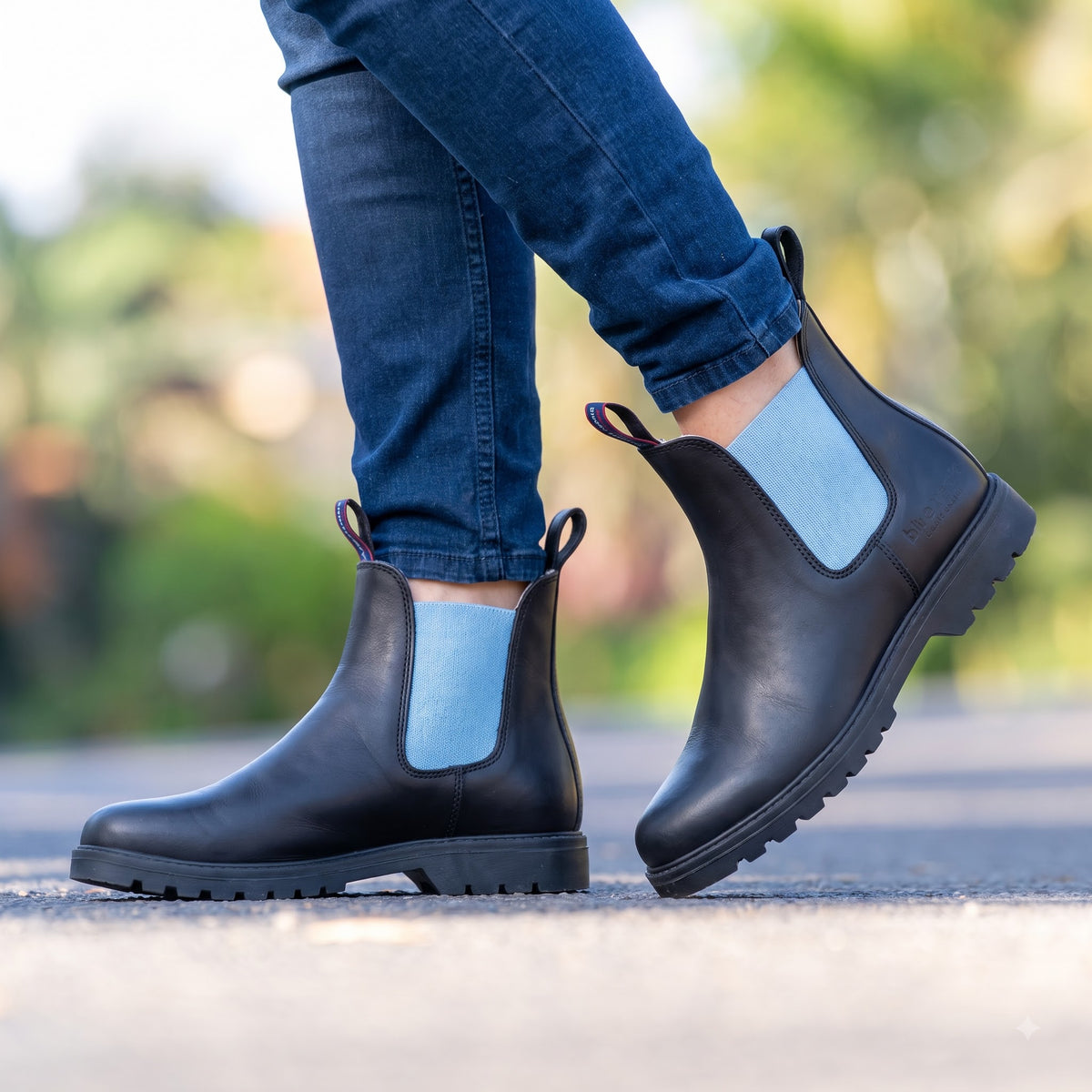 JACKAROO black | sky blue