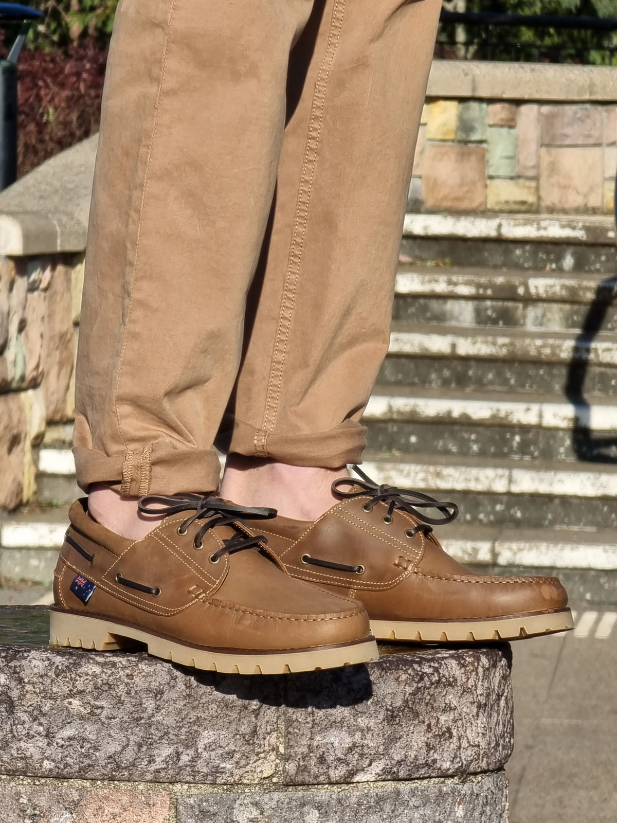 FENDER cognac men