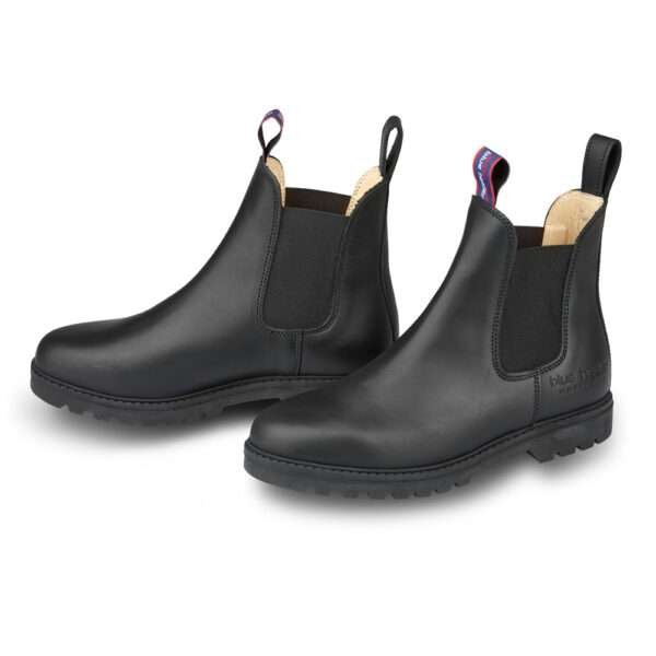Handmade Leather Chelsea Boots - Blue Heeler Leather Chelsea Boot JACKAROO black
