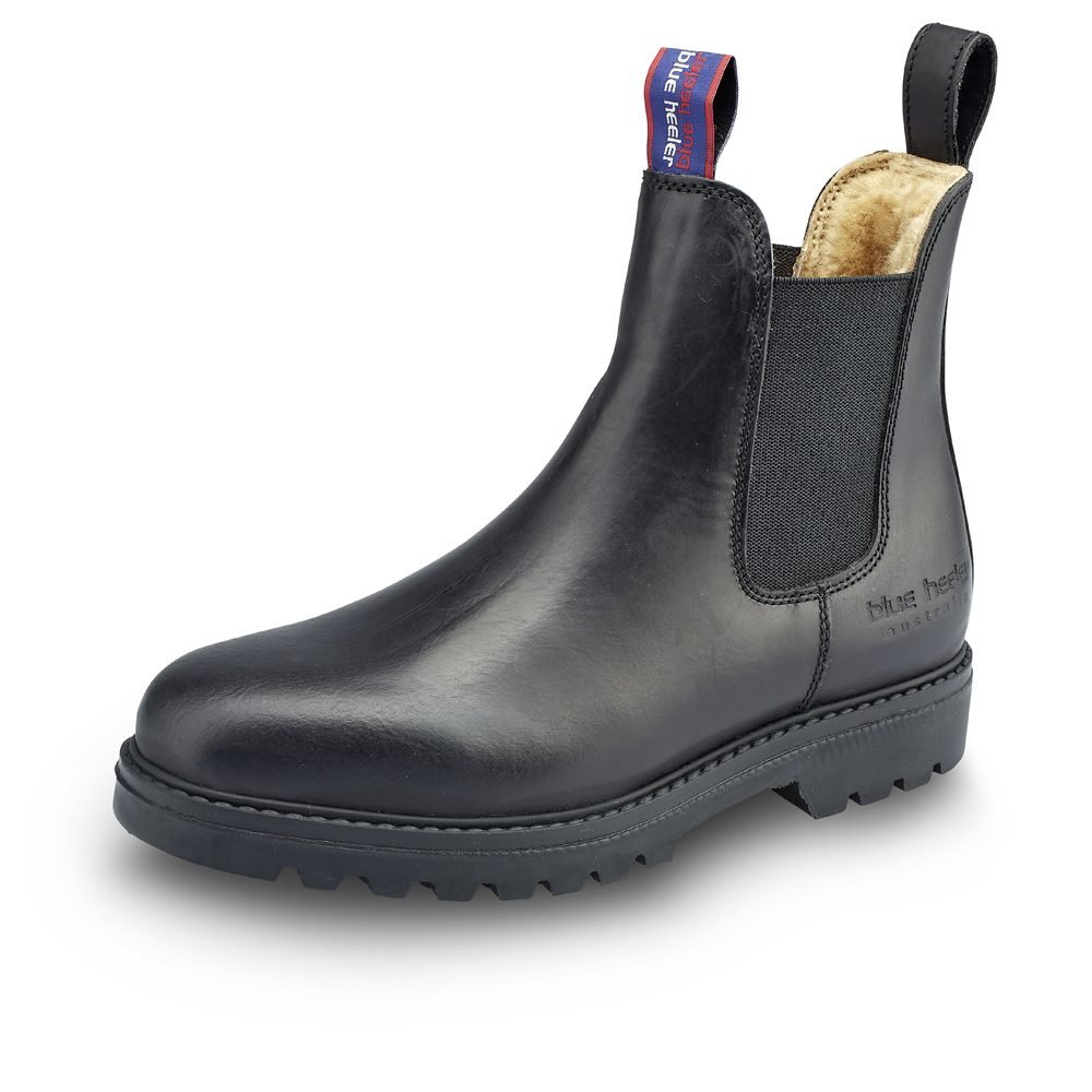 Jackaroo Black Sheepskin Men