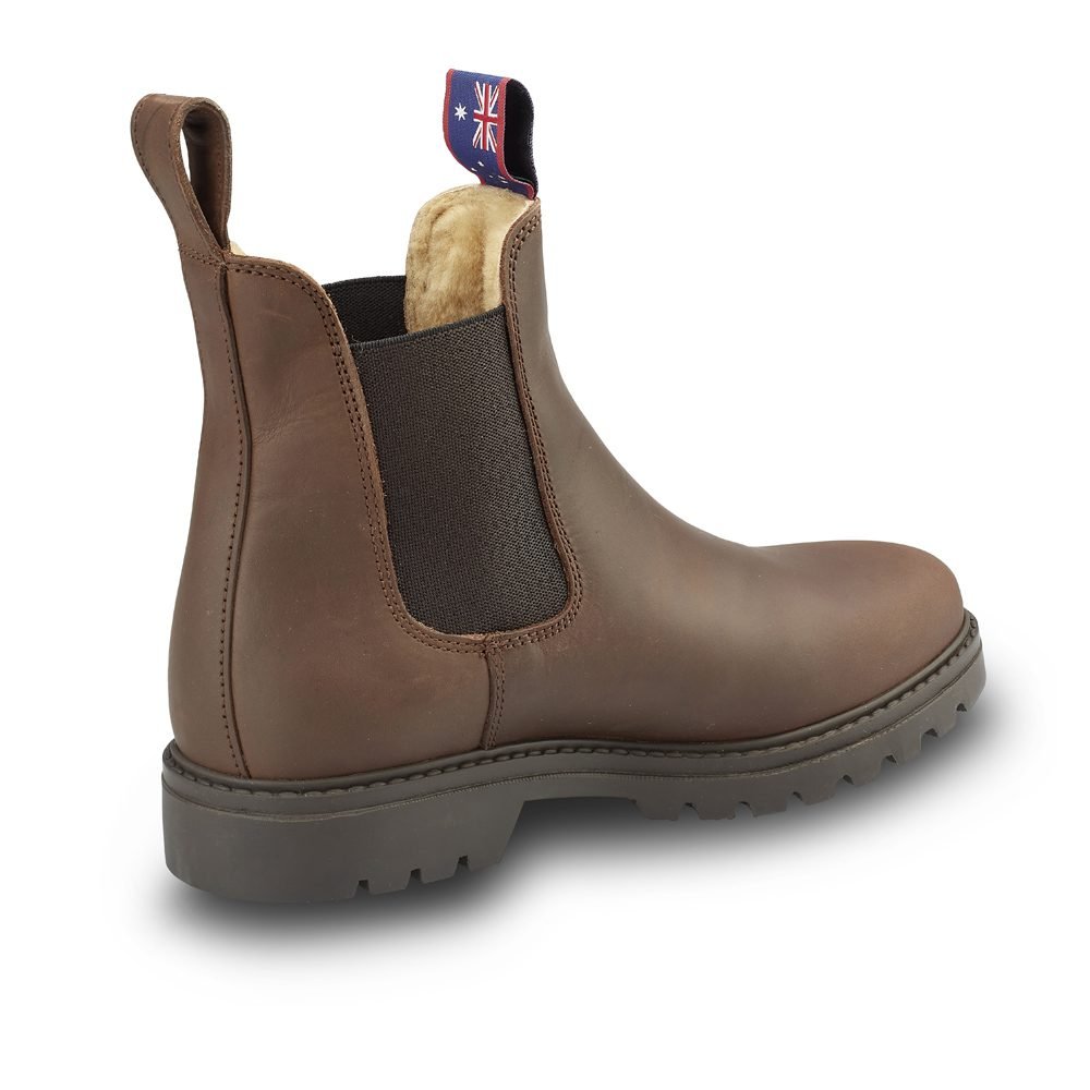 Jackaroo Brown Sheepskin Men