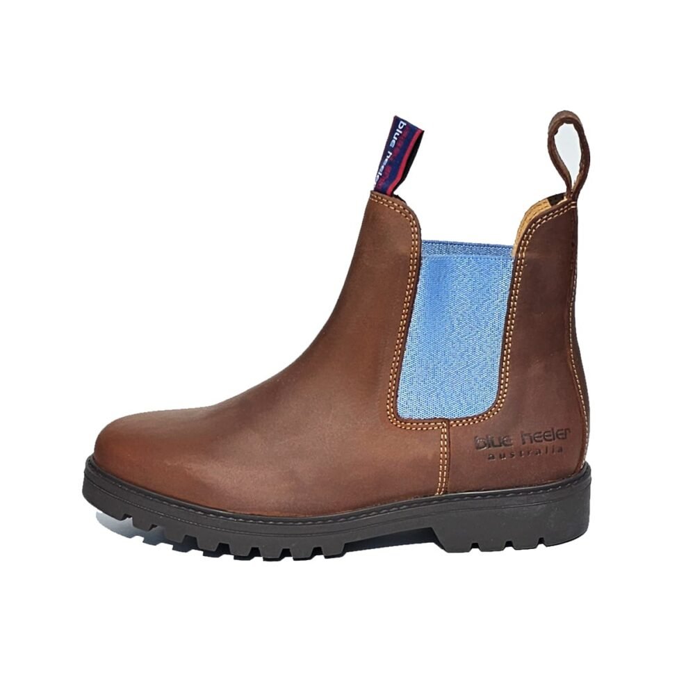 Sydney Cognac Light Blue