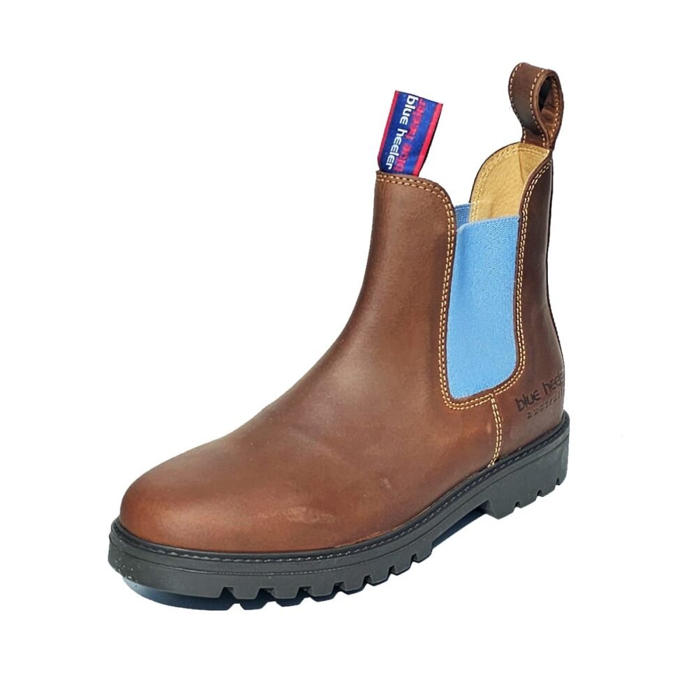Sydney Cognac Light Blue