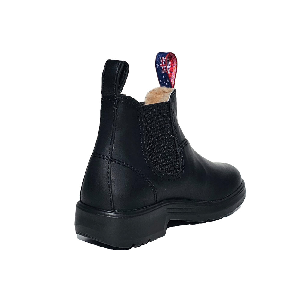 Outback Kids Sheepskin Black