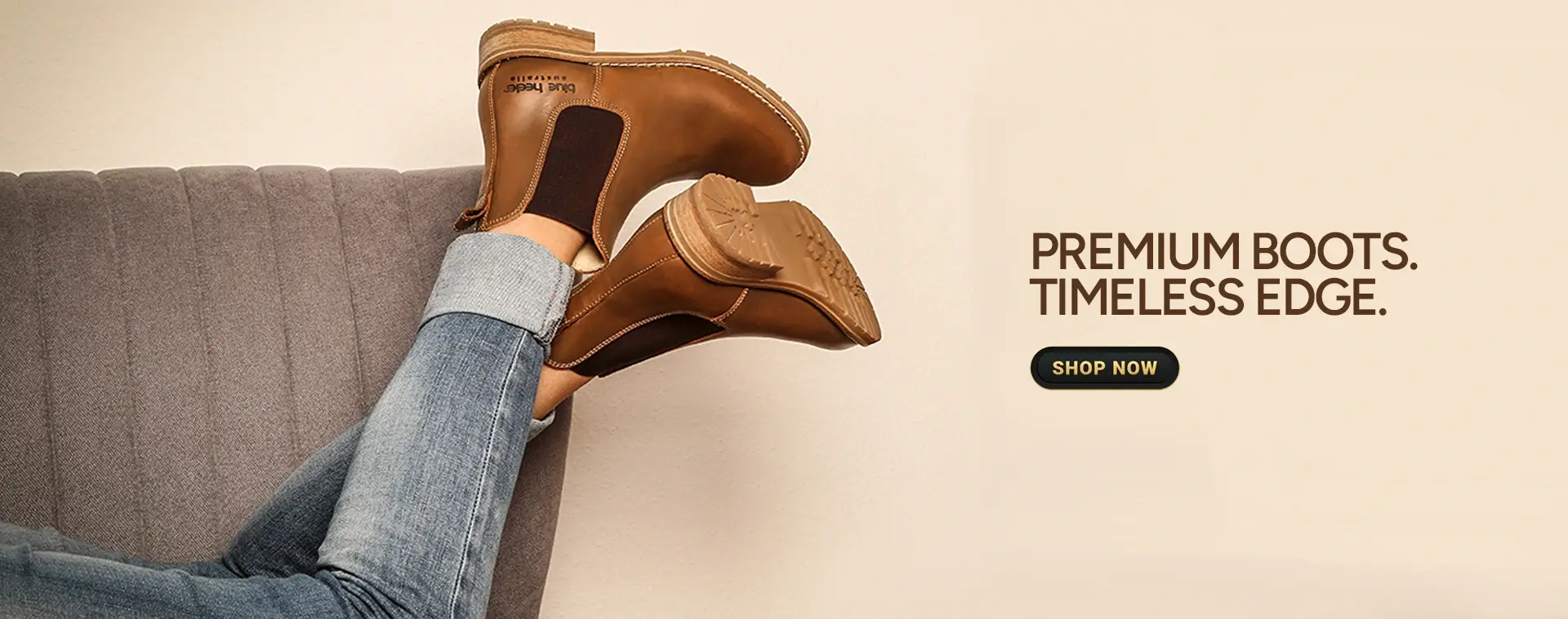 banner 15 - Blue Heeler Handmade Leather Chelsea Boot