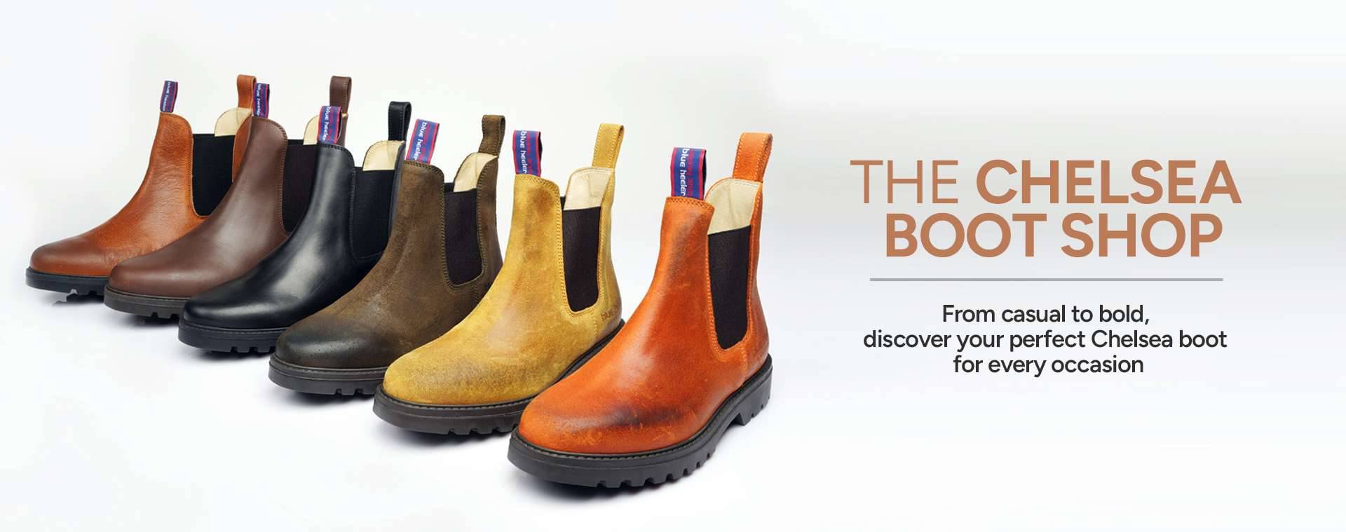 banner 08 - Blue Heeler Handmade Leather Chelsea Boot