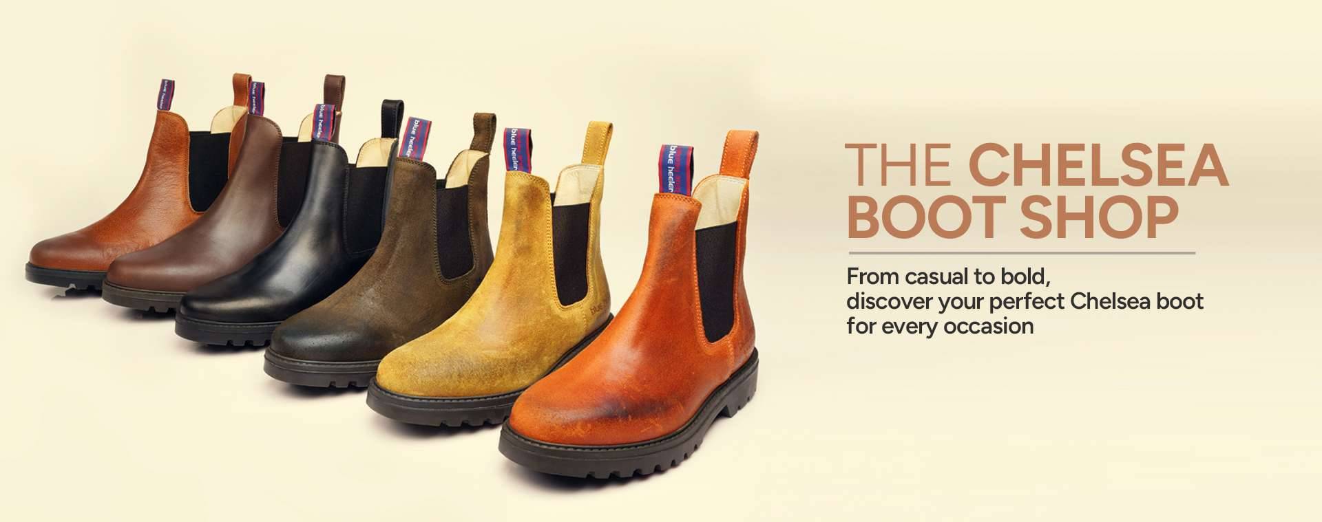 banner 14 - Blue Heeler Handmade Leather Chelsea Boot